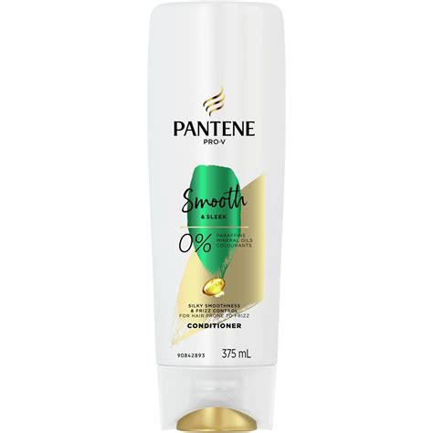 Pantene Pro V Smooth Sleek Conditioner For Frizzy Hair Ml Woolworths