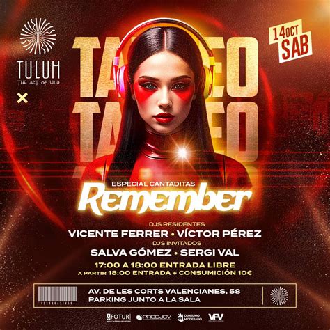 Tardeo Remember Tulum Entrada Anticipada