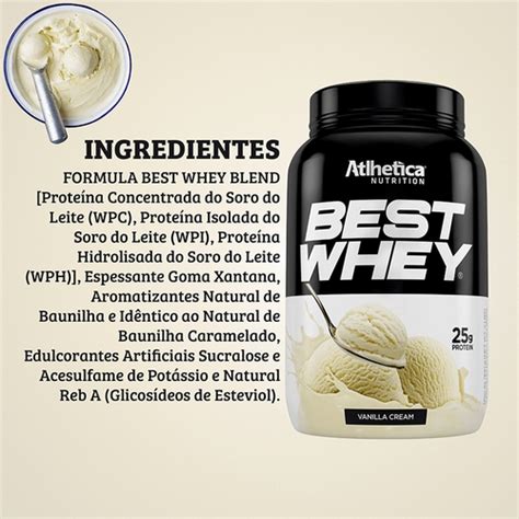 Best Whey Protein Vanilla Cream Em Promo O Ofertas Na Americanas