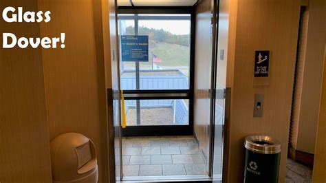 The Glass Dover Hydraulic Elevator At The Best Western In Staunton Va