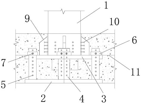 一种建筑结构设计墙柱脚快速连接装置的制作方法