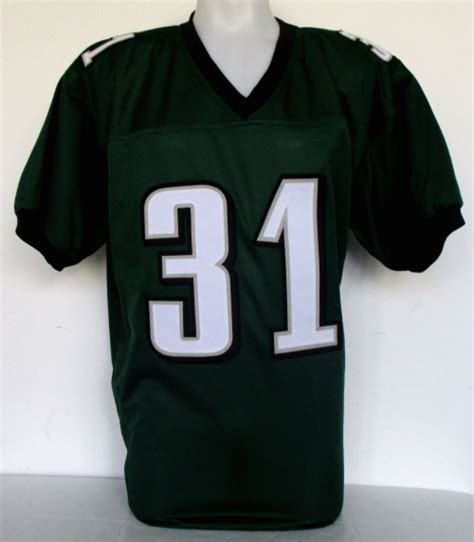 Jalen Mills Signed Eagles Pro Style Jersey Inscribed Green Goblin