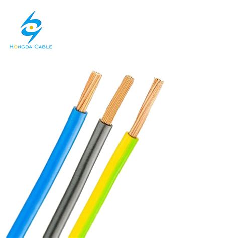 Single Core Fire Resistance Pvc Insulation Awg Flexible