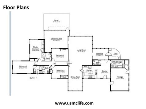 Army Base Housing Floor Plans - floorplans.click