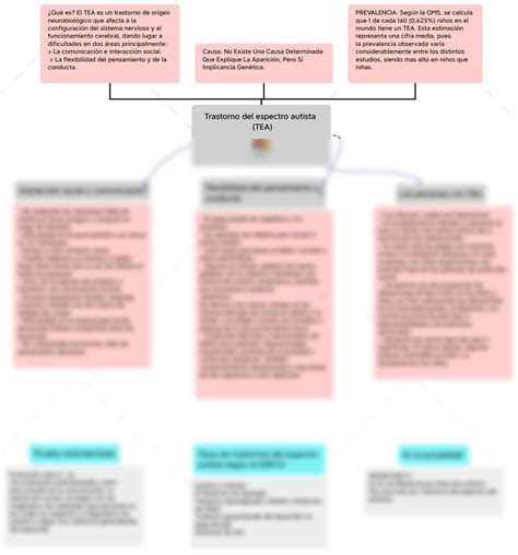 Solution Mapa Conceptual Trastorno Del Espectro Autista Tea Studypool