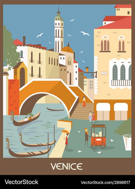 Venice Royalty Free Vector Image - VectorStock