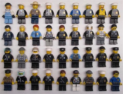 Lego Police Swat Minifigs Figures Lot Gun Army City Random Etsy