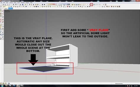 Sketchup Texture Tutorial Artificial Dome Light In Vray