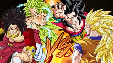 Broly Vs Goku Ssj4