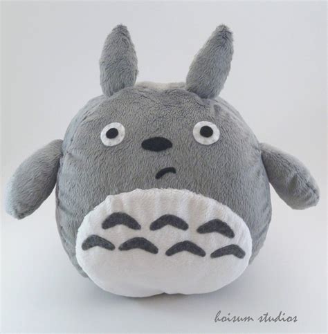 Totoro Plush My Neighbor Totoro O Big Totoro In Grey Etsy