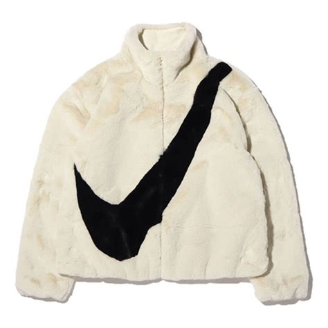 Nike Womens Wmns Sportswear Jacket Swoosh Logo Fur Jackets Cu6559 238