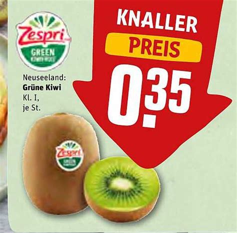 Zespri Grüne Kiwi Angebot bei REWE Kaufpark 1Prospekte de