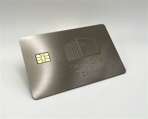 Titanium Custom Card