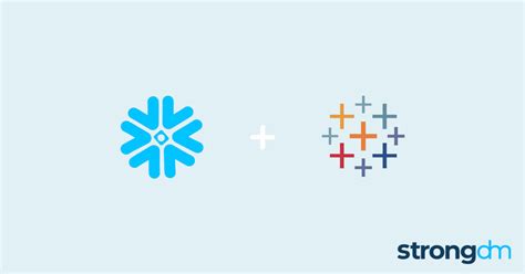 Snowflake: Integrating into a Tableau workflow | StrongDM