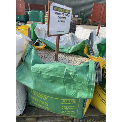 10mm 20mm Cotswold Chippings Bulk Bag