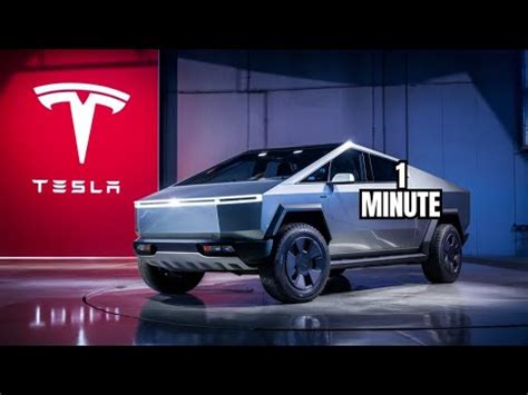 Tesla Cybertruck Todo Lo Que Necesitas Saber En Minuto Tesla