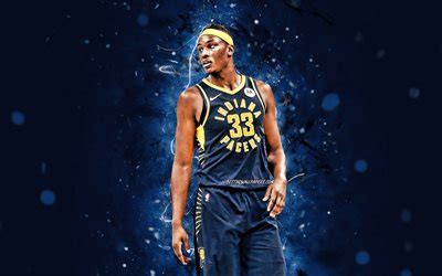 Descargar Fondos De Pantalla Myles Turner 4k 2020 Indiana Pacers