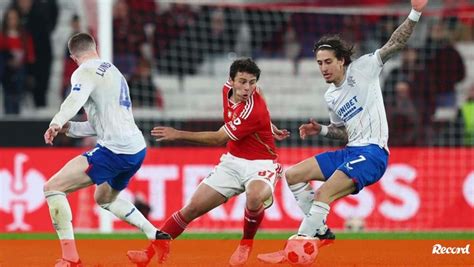 As Notas Dos Jogadores Do Benfica Frente Ao Rangers Um Pequeno Gigante