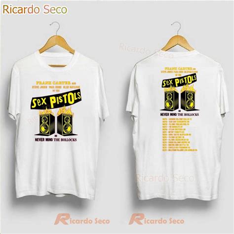 Free Shipping Off Sex Pistols Tour T Shirt Ricardo Seco Shop