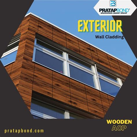 Wooden Acp Wall Cladding At Rs Sq Ft Hpl Exterior Wall Cladding