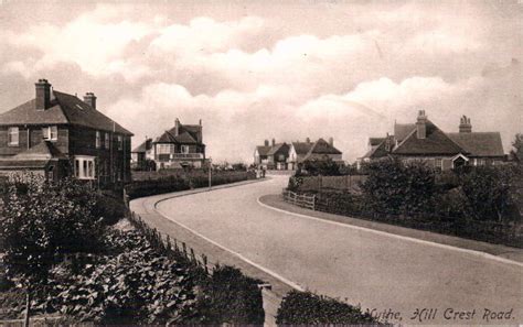 Hillcrest Road Hythe Kent C1908 Looking Up Hillcrest Road From