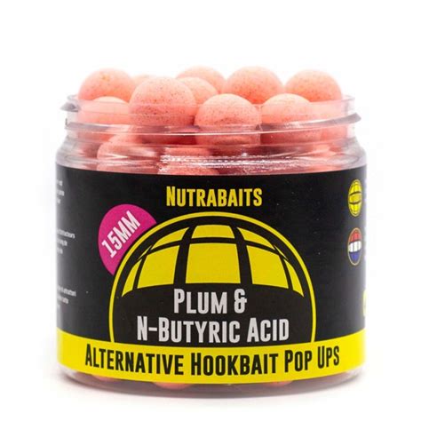 Nutrabaits Alternative Pop Ups Plum N Butyric Acid