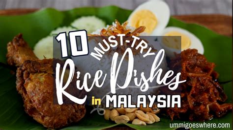 10 Unique Malaysian Rice Dishes that Highlight the Versatility of Rice ...