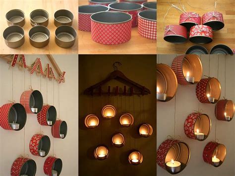 DIY Tin Can Candle Holder DIY Tin Can Candle Holder Cute Diy Room