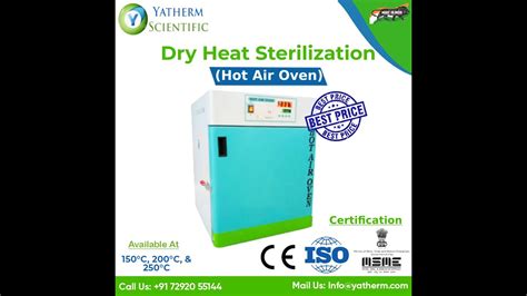 Hot Air Oven Dry Heat Sterilizer Youtube