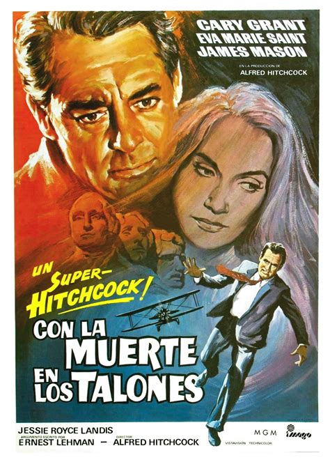 Con La Muerte En Los Talones Alfred Hitchcok North By