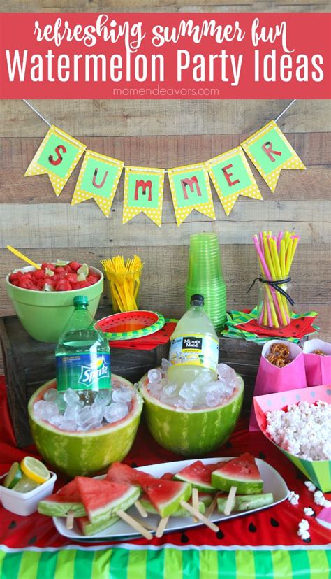 Summer Fun Watermelon Party Ideas