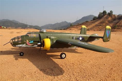 B-25 Mitchell Bomber EPO 1250mm RC Plane Kit Version - General Hobby