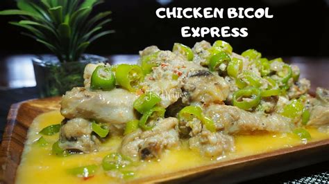 The Perfect Chicken Bicol Express The Creamiest And Spiciest Foodnatics Youtube