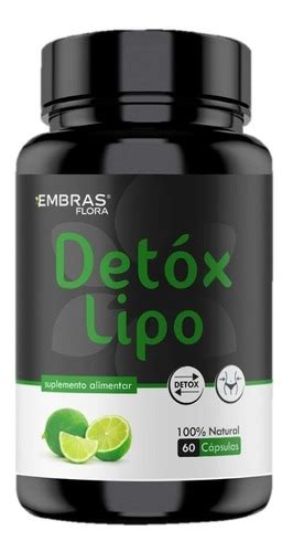 Kit Detox Lipo C Psulas Cada Mg Embrasflora Parcelamento