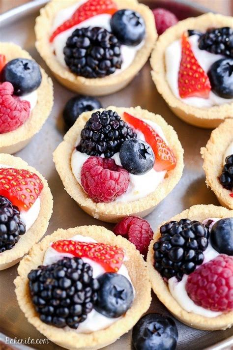 Mini Berry Tarts Paleo Gluten Free Vegan Recipe Berry Tart Dessert Bites Desserts