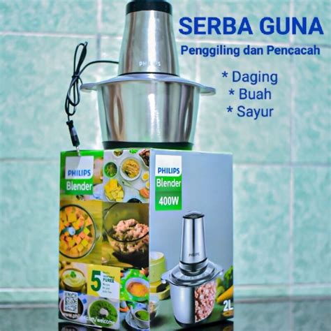 Jual Termurah Philips Penggiling Blender Chopper Penggiling Daging