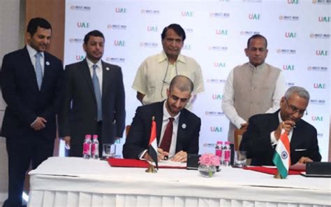 Uae And India Sign Ai Mou