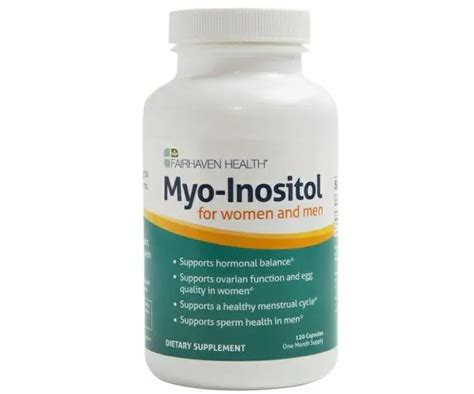 Inositol Para Mujer Y Hombres Capsula Titijuguetes