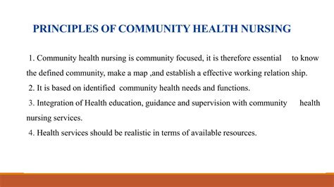 Introduction To Community Health Nursing Ppt