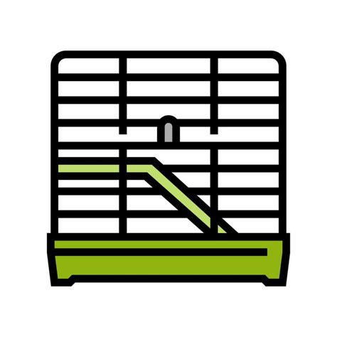 hamster cage pet color icon vector illustration 28085809 Vector Art at ...