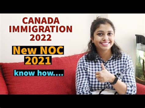 CANADA NOC LIST 2022 2021 TEER SYSTEM Canada Immigration YouTube