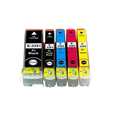 Epson 33XL Cartouches Encre Compatibles Pack De 5 Pas Cher K2print