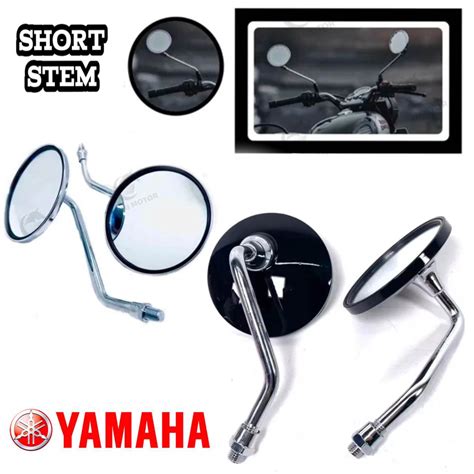 YAMAHA MIO GEAR WAHIFAH Motorcycle Round Side Mirror Black