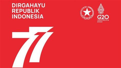 Istana Resmi Perkenalkan Logo HUT RI Ke 77 Tahun 2022 Bertema Pulih