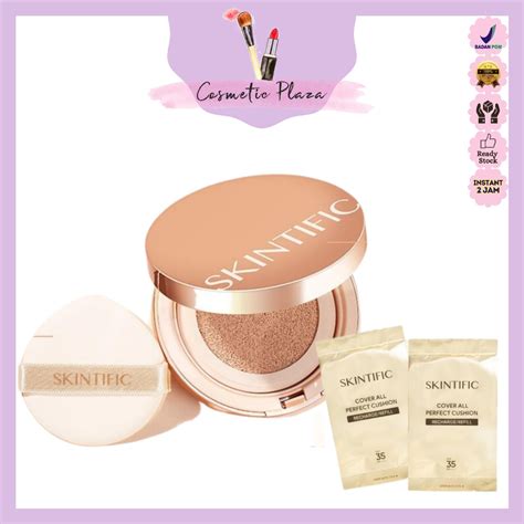 Jual Skintific Cover All Perfect Cushion High Coverage Spf Pa