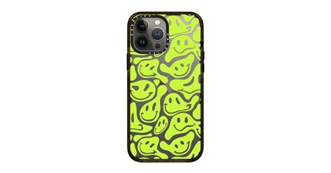 Casetify Acid Smiles Neon Green Iphone 13 Case Shop Apple Iphone 13