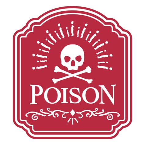 Poison Label Magic Spell PNG & SVG Design For T-Shirts