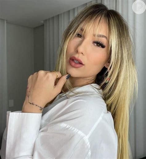 Foto Virg Nia Fonseca Muda Cabelo E Adota Franja Purepeople