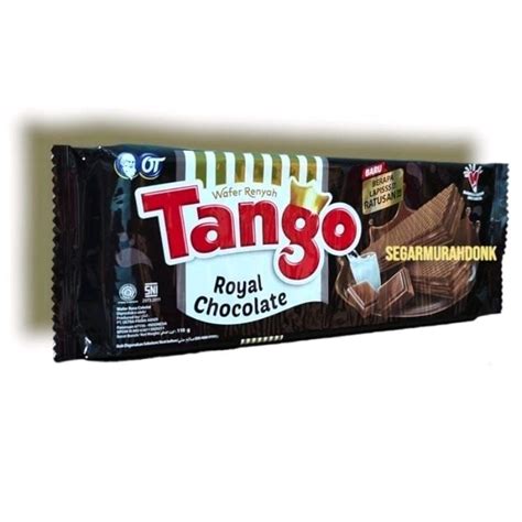 Jual Tango Wafer Royal Chocolate Gram Rasa Coklat Shopee Indonesia