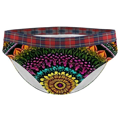 Brief Underwear Bikini Panties For Women Bikini Underwear Xxl Indian Mandala Bohemian Flower